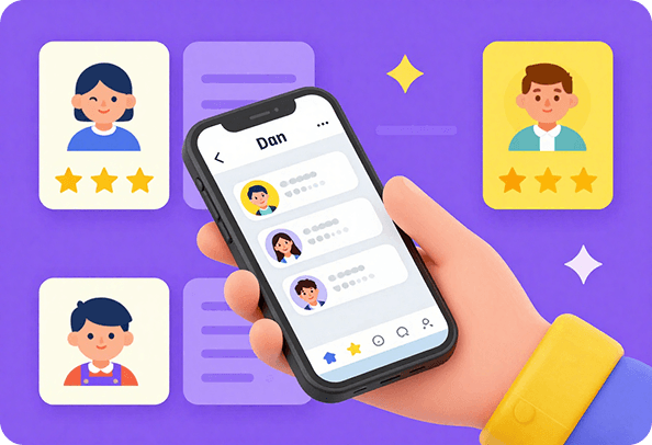 Driver using WakandaRides app